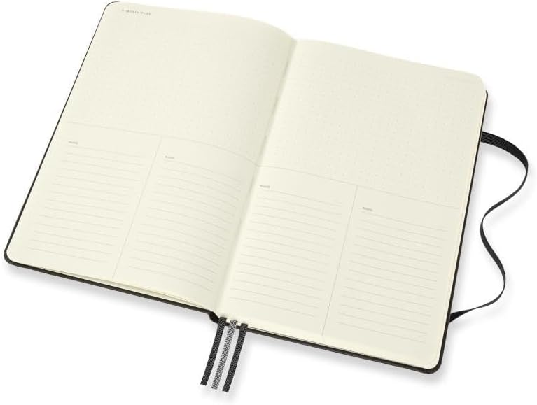 Thumbnail 4 de Moleskine Pro Project Planner: Agenda Professionale e Taccuino per Obiettivi, Large 13 x 21 cm, Nero