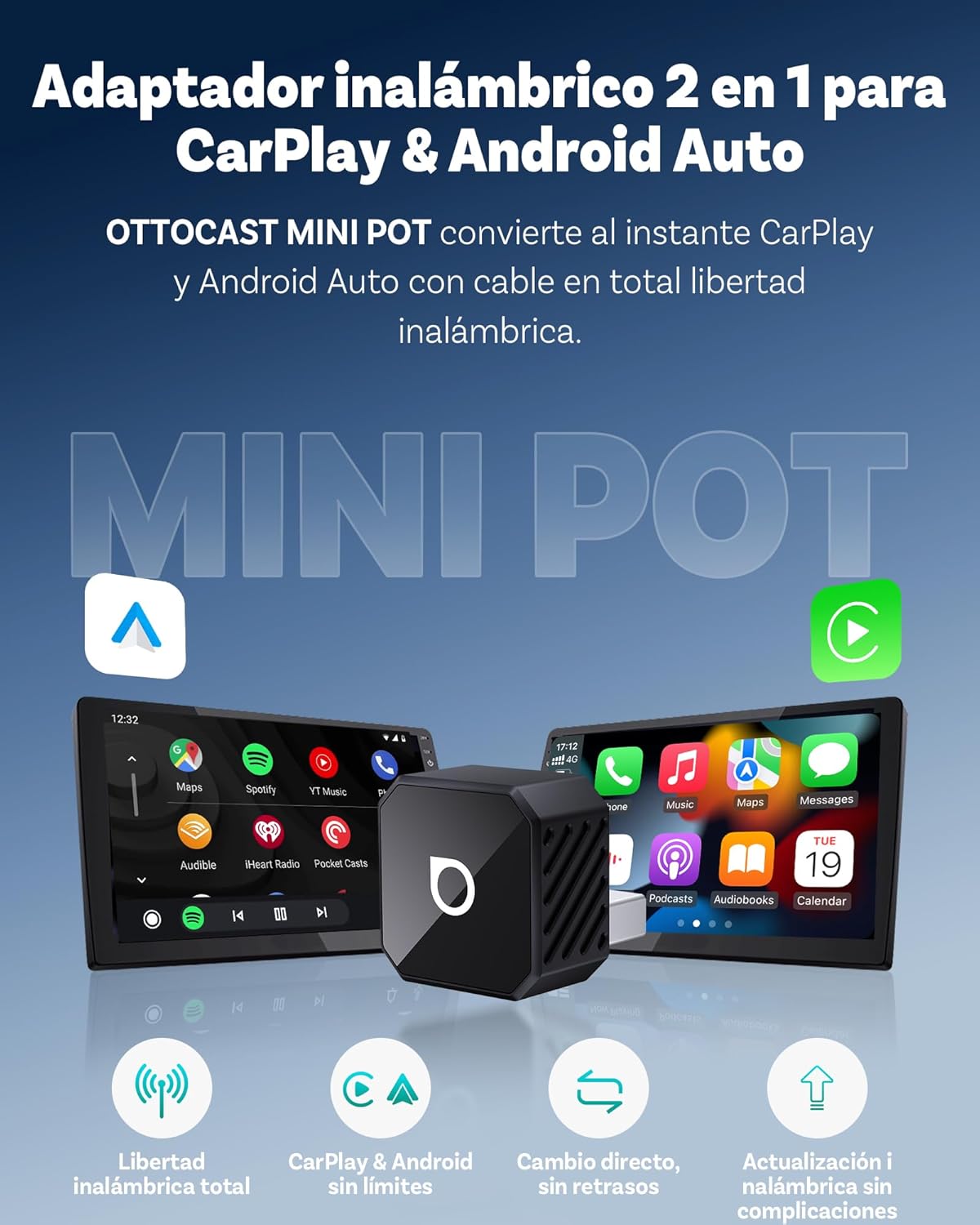 Thumbnail 1 de OTTOCAST Mini Pot 2en1 2026 Plug & Play