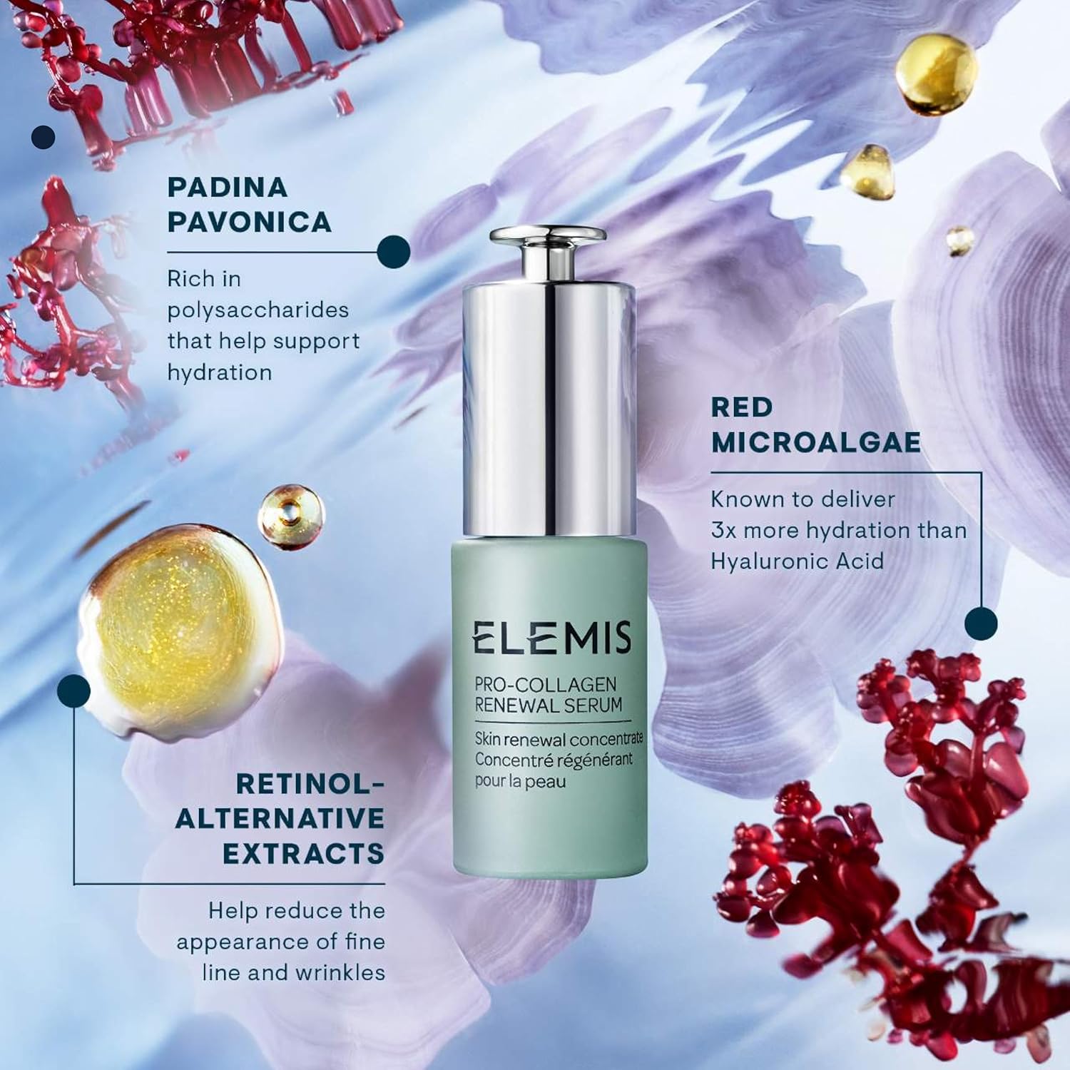 Thumbnail 5 de ELEMIS Pro-Collagen Renewal Serum 15ml gentle retinol alternative