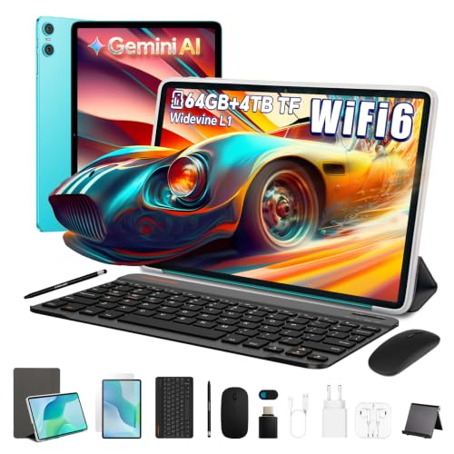 Detalle de TECLAST P33 Tablet 10": versatilità 2 in 1 con Android 15 e 4TB espandibili