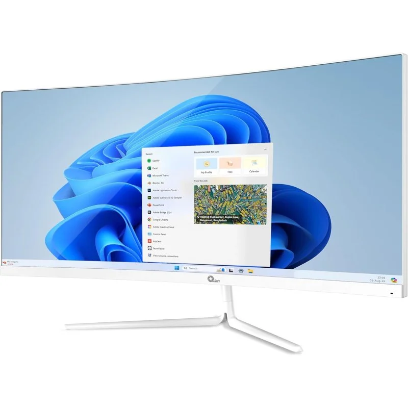 Thumbnail 1 de Qian QMC-VA30-02 29.5" LED UWFullHD Curvo: monitor profesional para productividad y inmersión