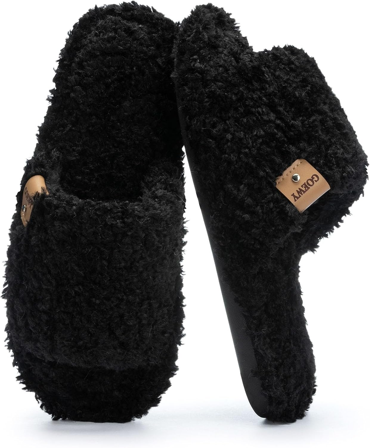 Detalle de GOEWY Open-Toe Slippers with Memory Foam