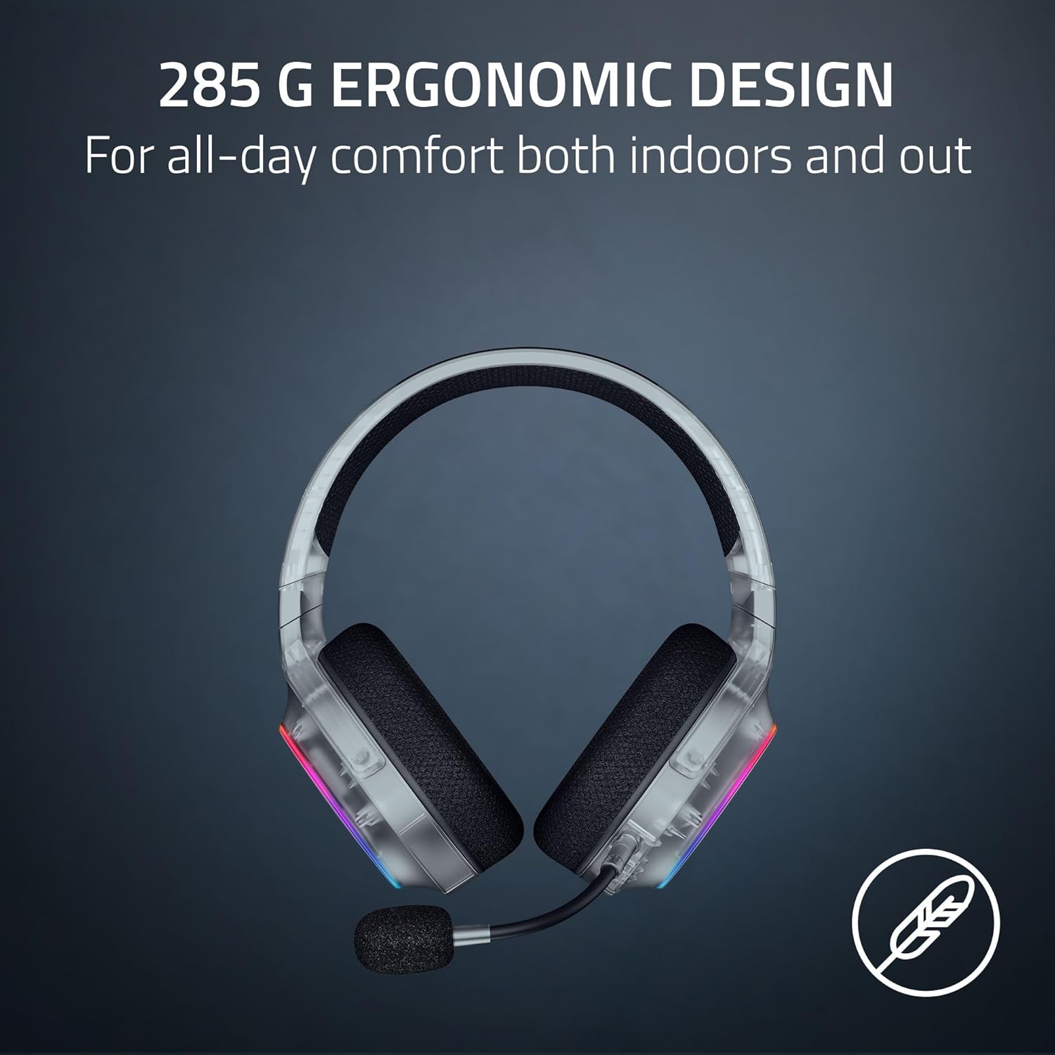 Thumbnail 2 de Razer Barracuda X Chroma Phantom White Wireless Gaming Headset