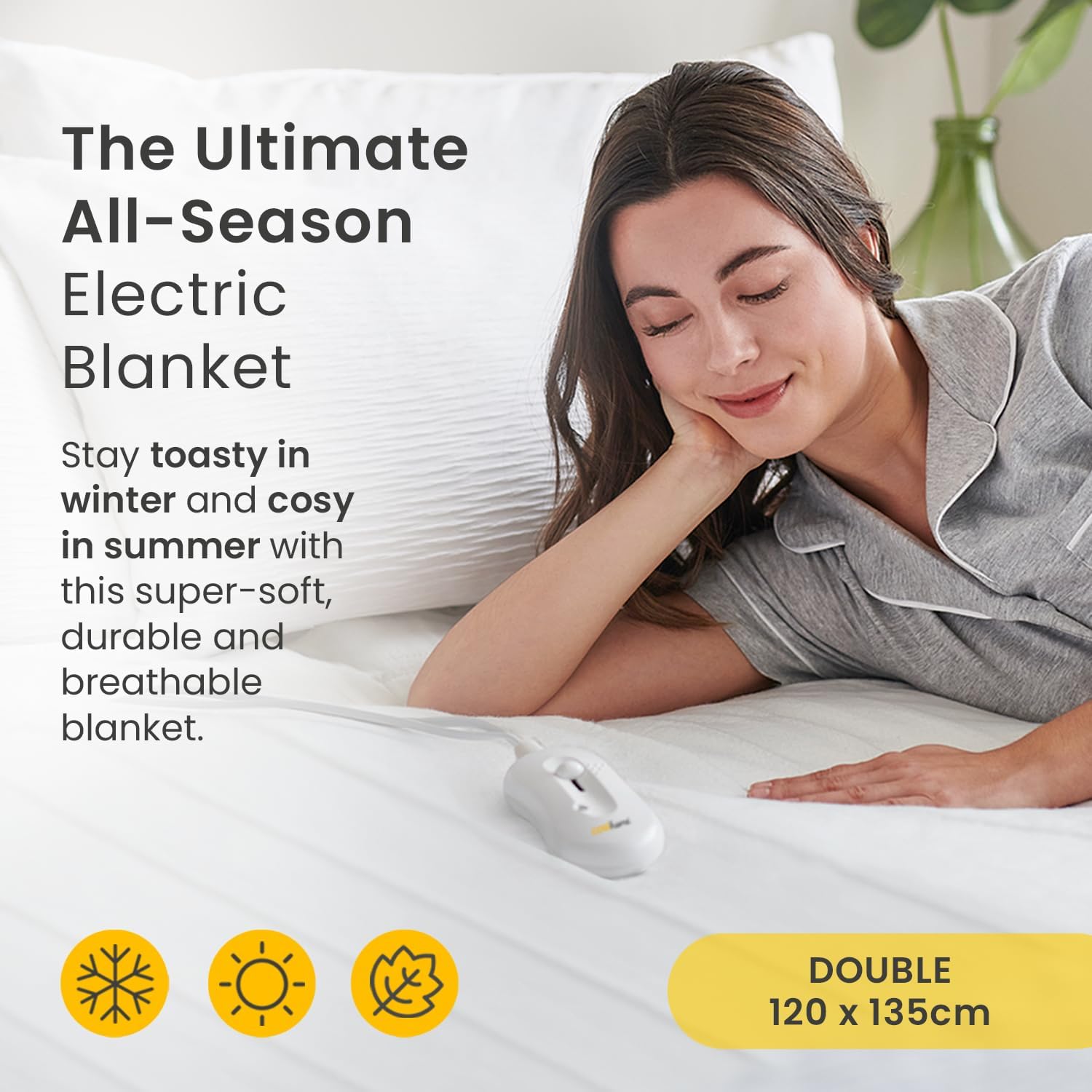 Detalle 2 de Cosi Home Double Electric Blanket 120 x 135 cm