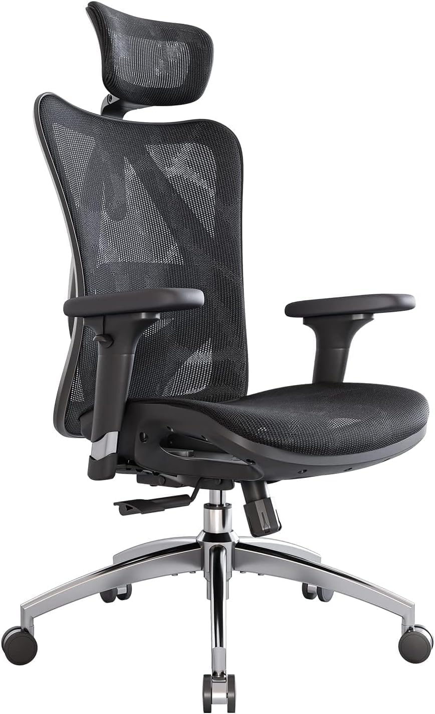 Detalle de SIHOO M57 ergonomischer Bürostuhl bis 150 kg