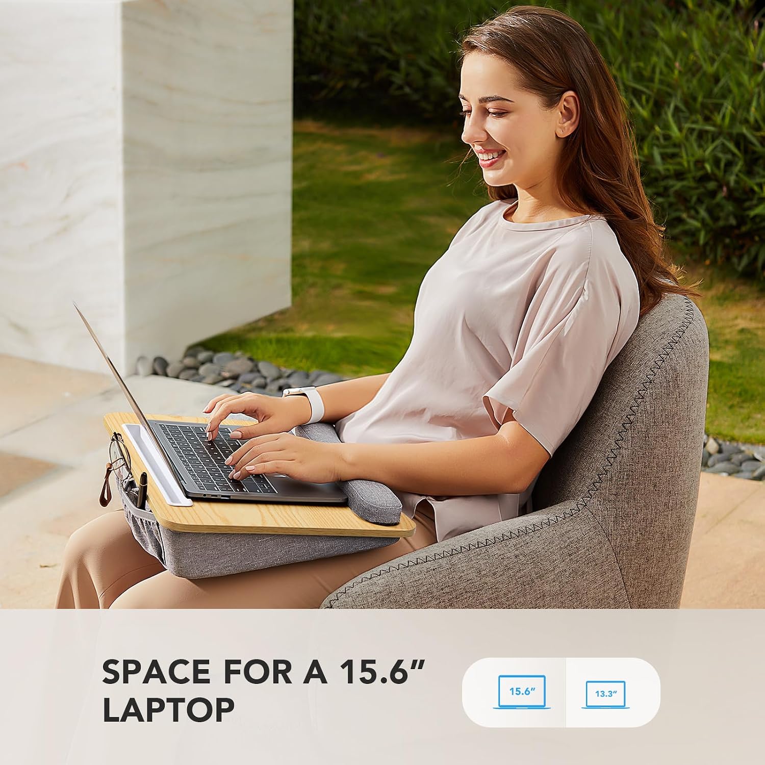 Detalle 2 de HUANUO Laptop Lap Desk, 15.6-inch