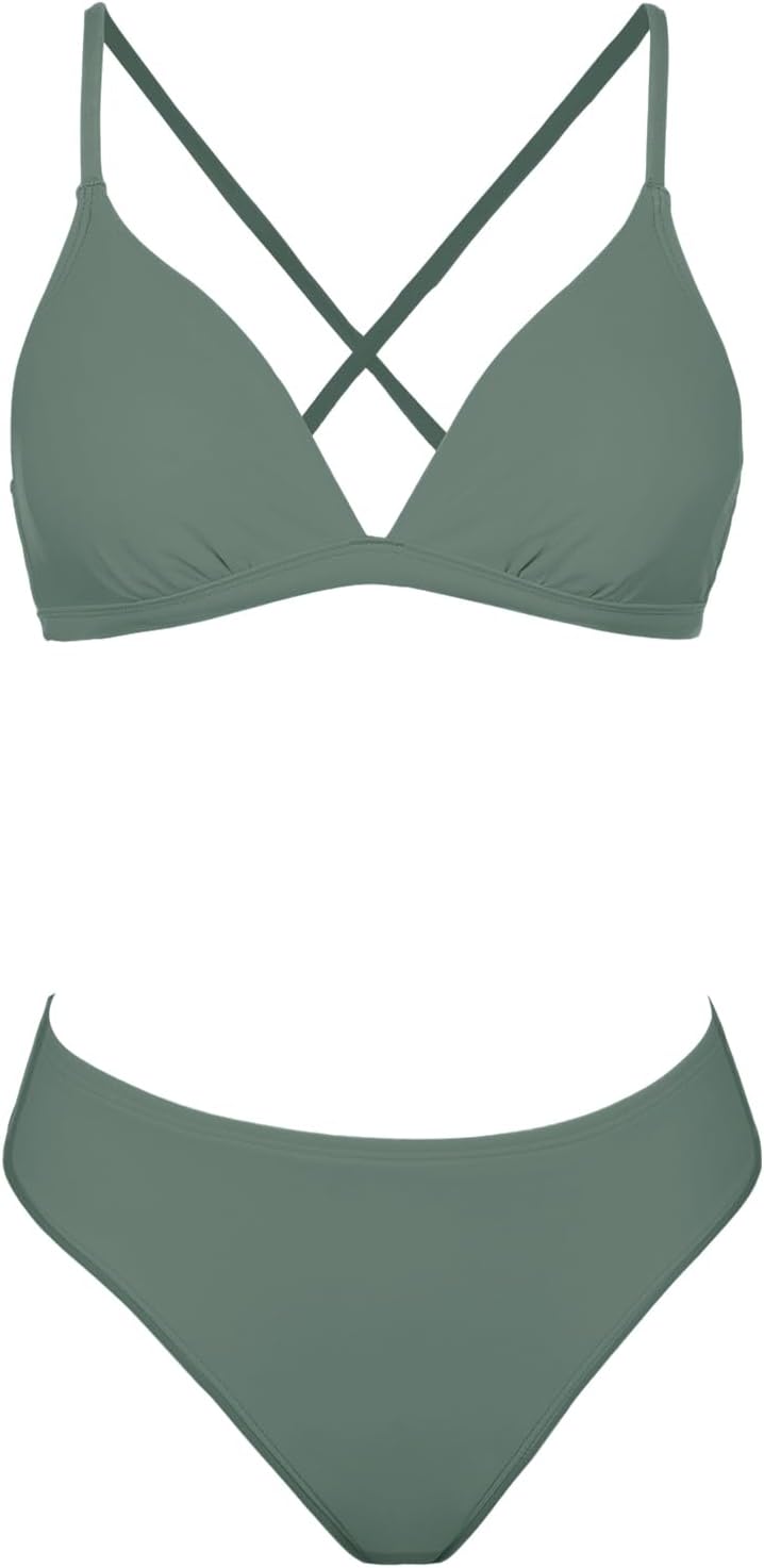 Thumbnail 3 de CUPSHE Damen Bikini Set Triangel Brazilian