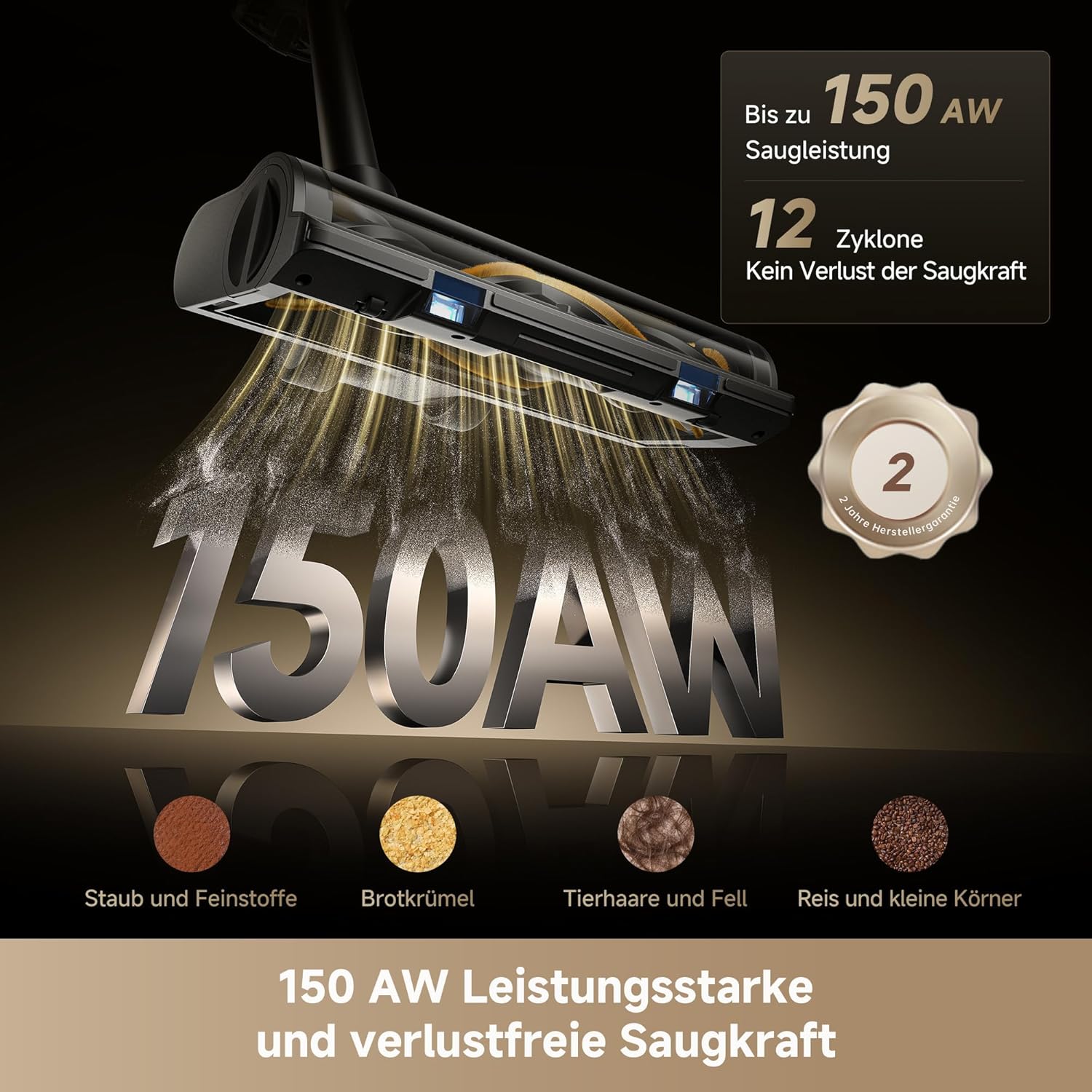 Thumbnail 1 de Dreame R20 SE-A Akku-Staubsauger – starke Saugkraft, lange Laufzeit und hygienische Entleerung