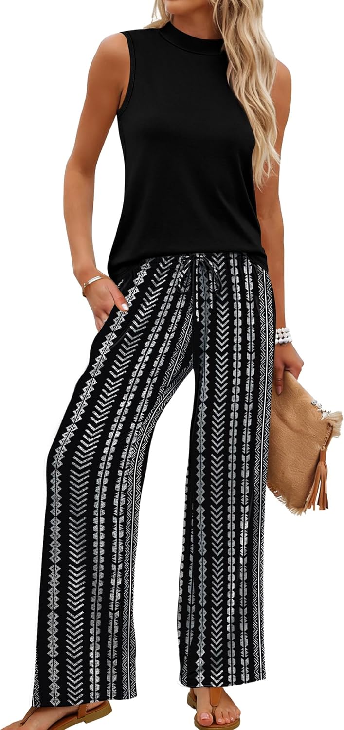 Detalle de WIHOLL Two Piece Set for Women — Stylish Spring-Summer Cruise Ready