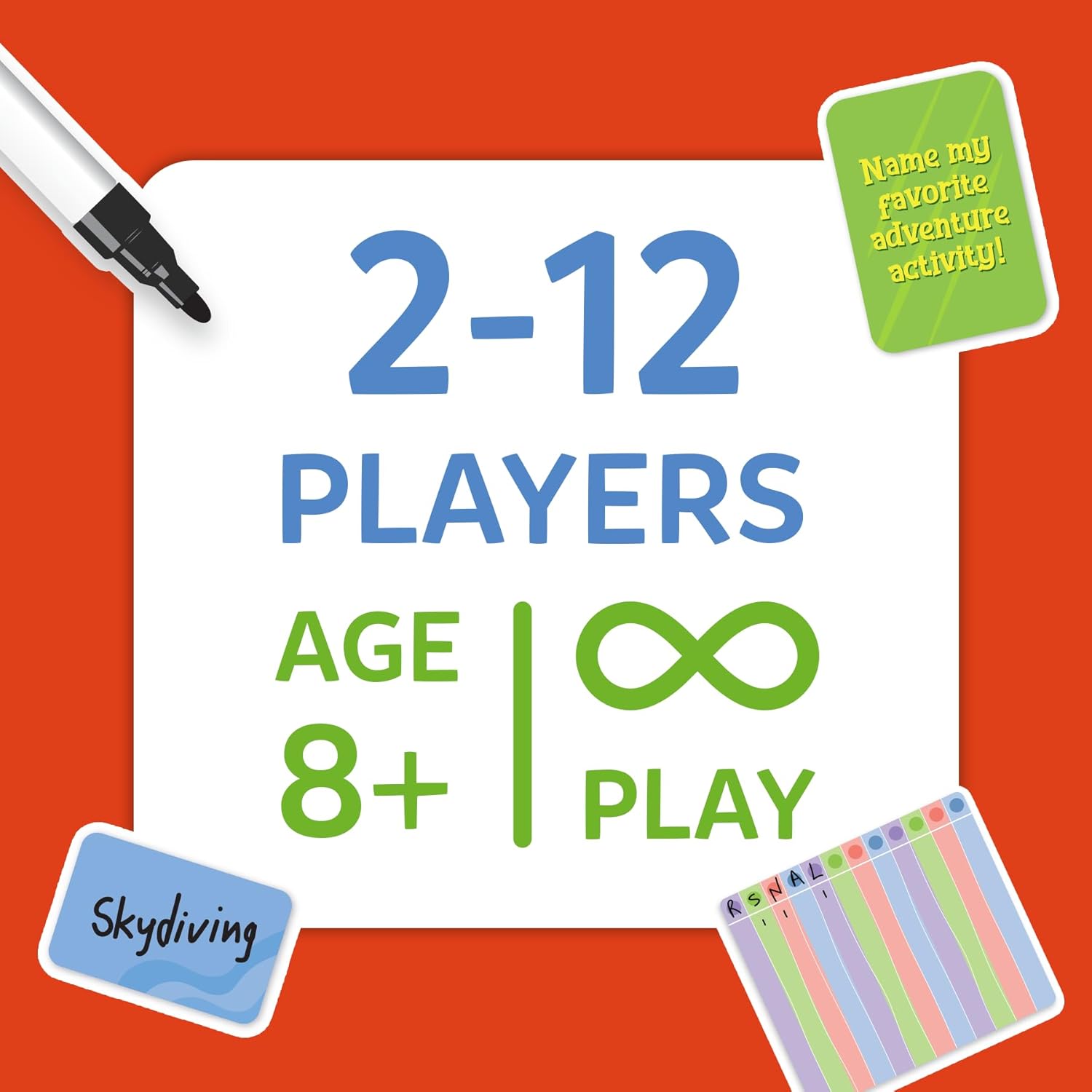 Thumbnail 6 de Skillmatics Card Game - Who Knows You Best? (Family Party Game) for 2–12 Players