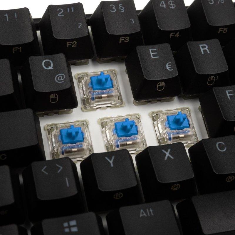 Detalle 2 de Teclado Ducky Mecha Pro SF: compacto, preciso y personalizable con switches MX Blue