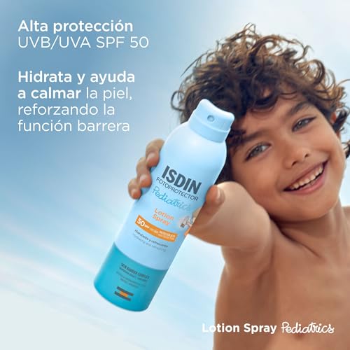 Thumbnail 3 de ISDIN Fotoprotección Lotion Spray Pediatrics SPF 50: protector solar corporal en spray para niños y bebés (250 ml)