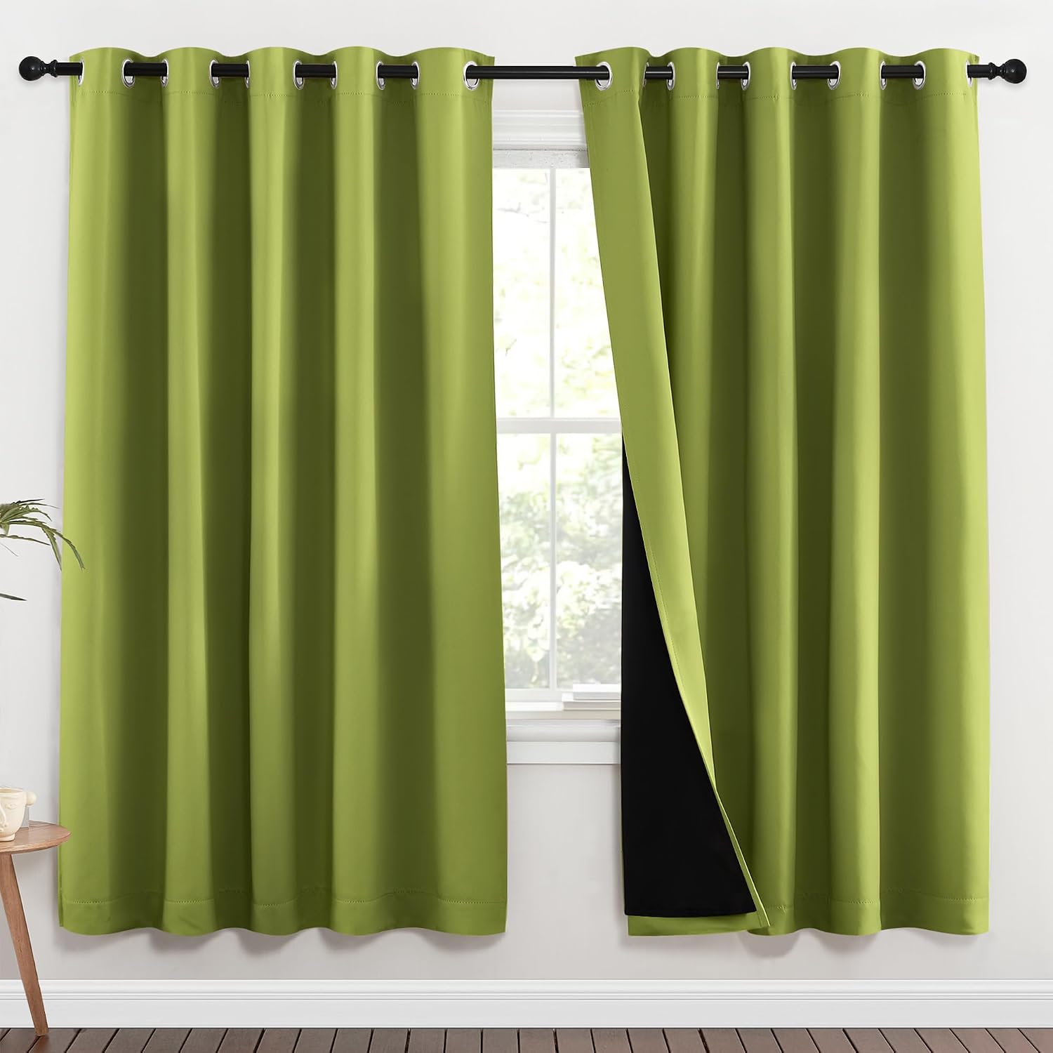 Detalle de NICETOWN 100% Blackout Curtains 72in