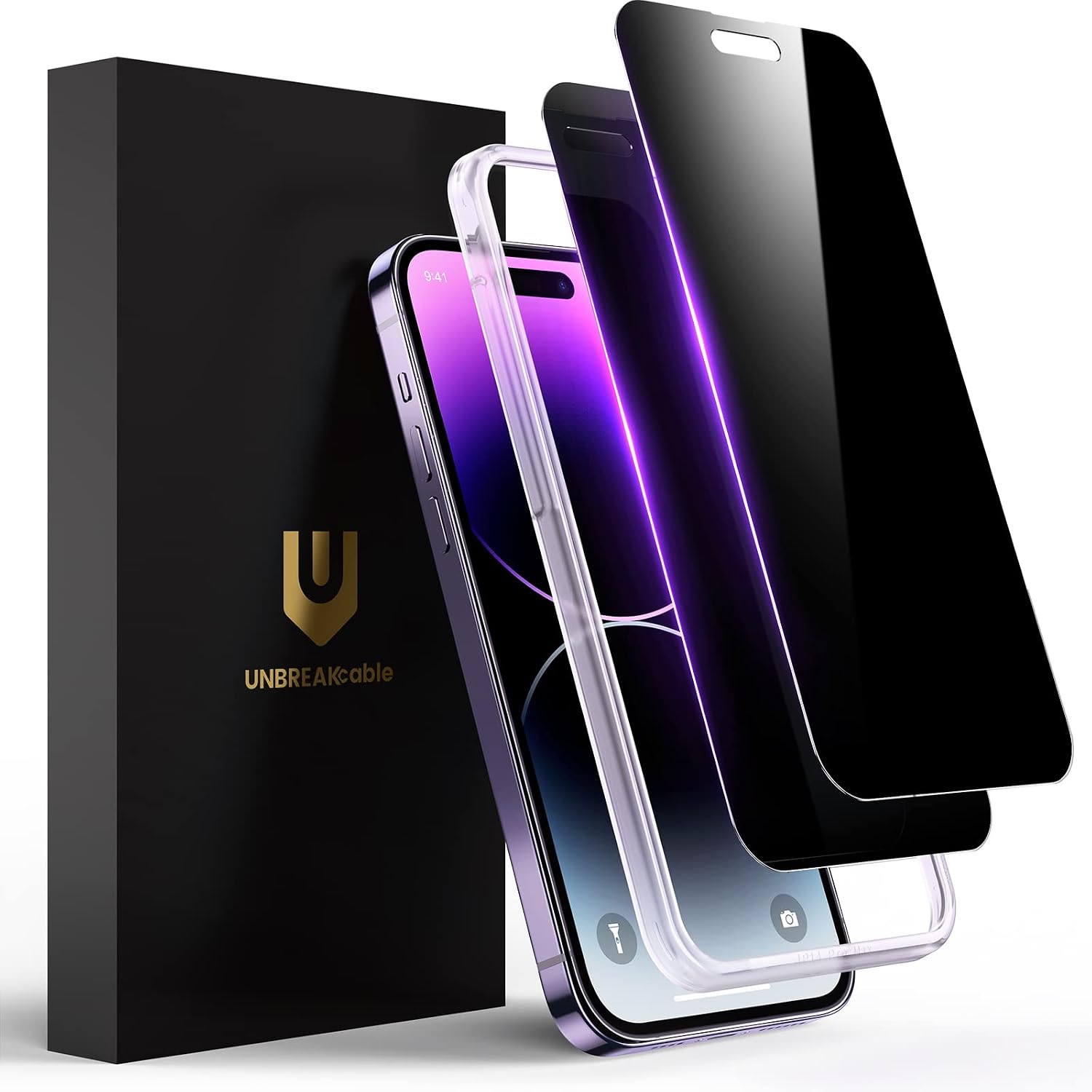 UNBREAKcable Protector Privacidad para iPhone 14 Pro Max 6,7