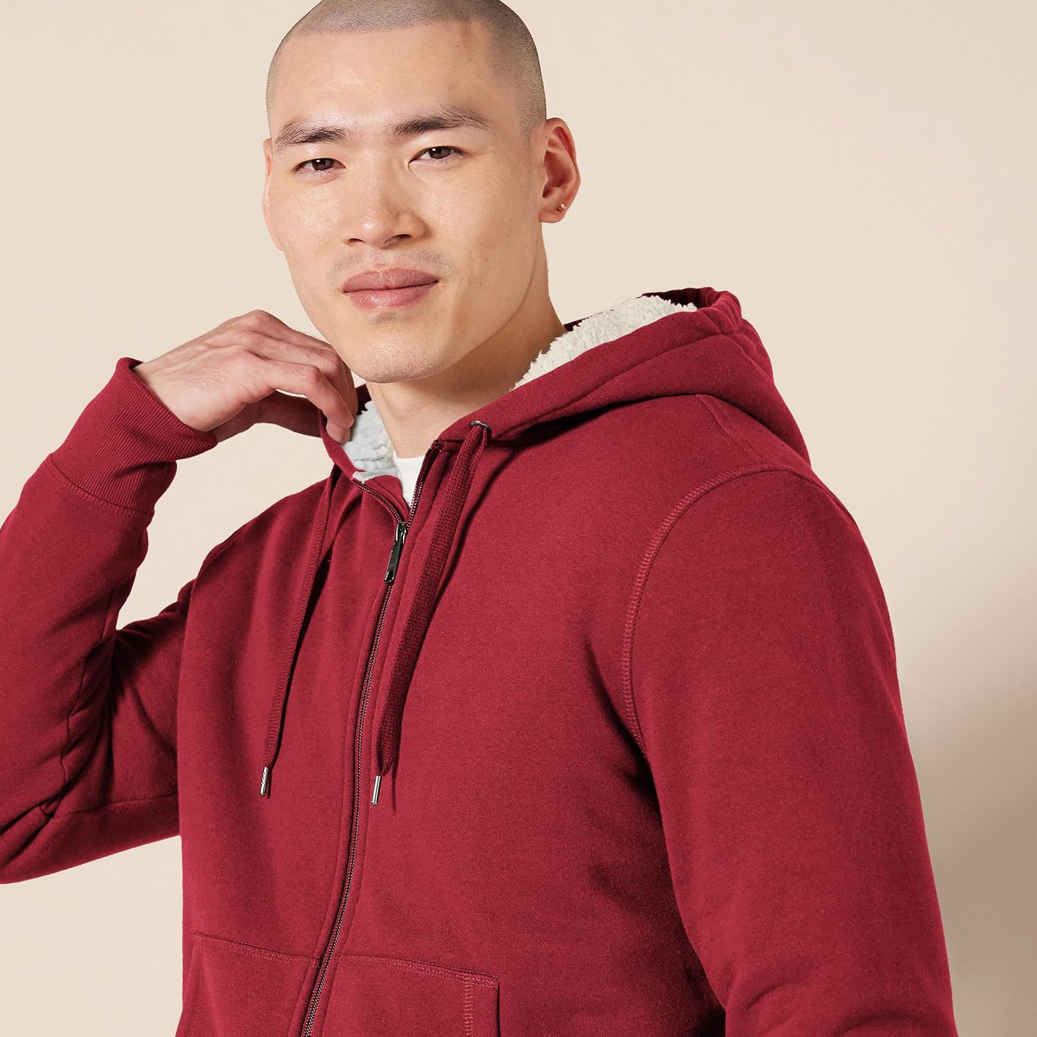 Thumbnail 2 de Amazon Essentials men’s Sherpa-lined full-zip fleece hoodie
