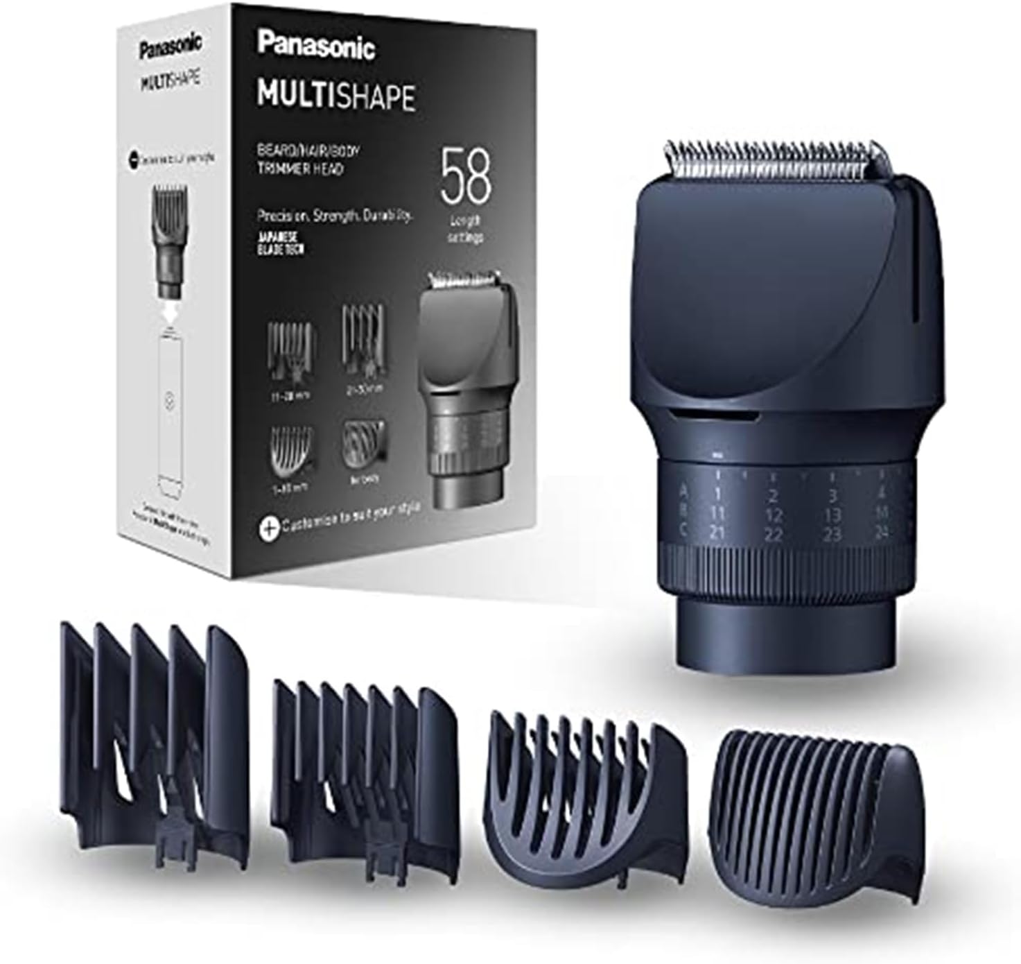 Thumbnail 3 de Panasonic ER-CTN1 MULTISHAPE: Modular Beard Trimmer and Hairclipper Head for Men