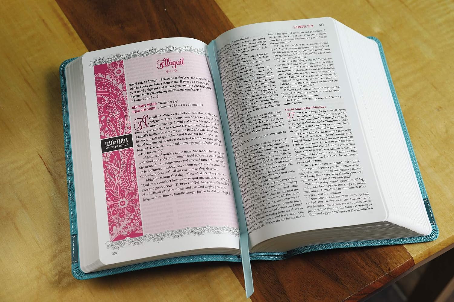 Thumbnail 2 de NIV Bible for Teen Girls, Blue Leathersoft Edition with Daily Readings
