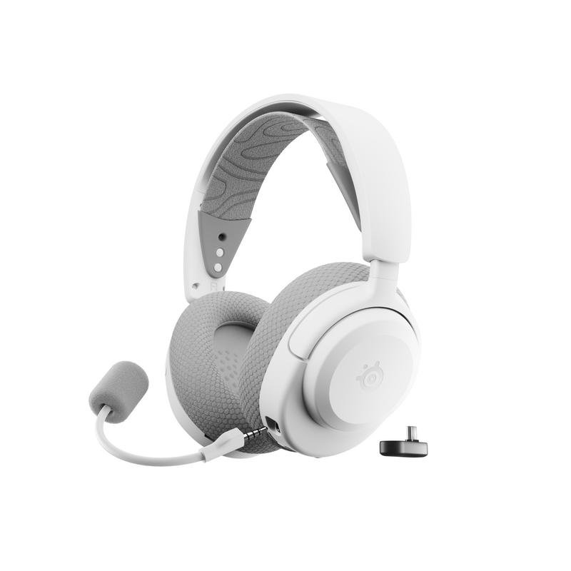 Detalle 2 de SteelSeries Arctis Nova 3X: auriculares inalámbricos con cancelación de ruido y sonido 360°