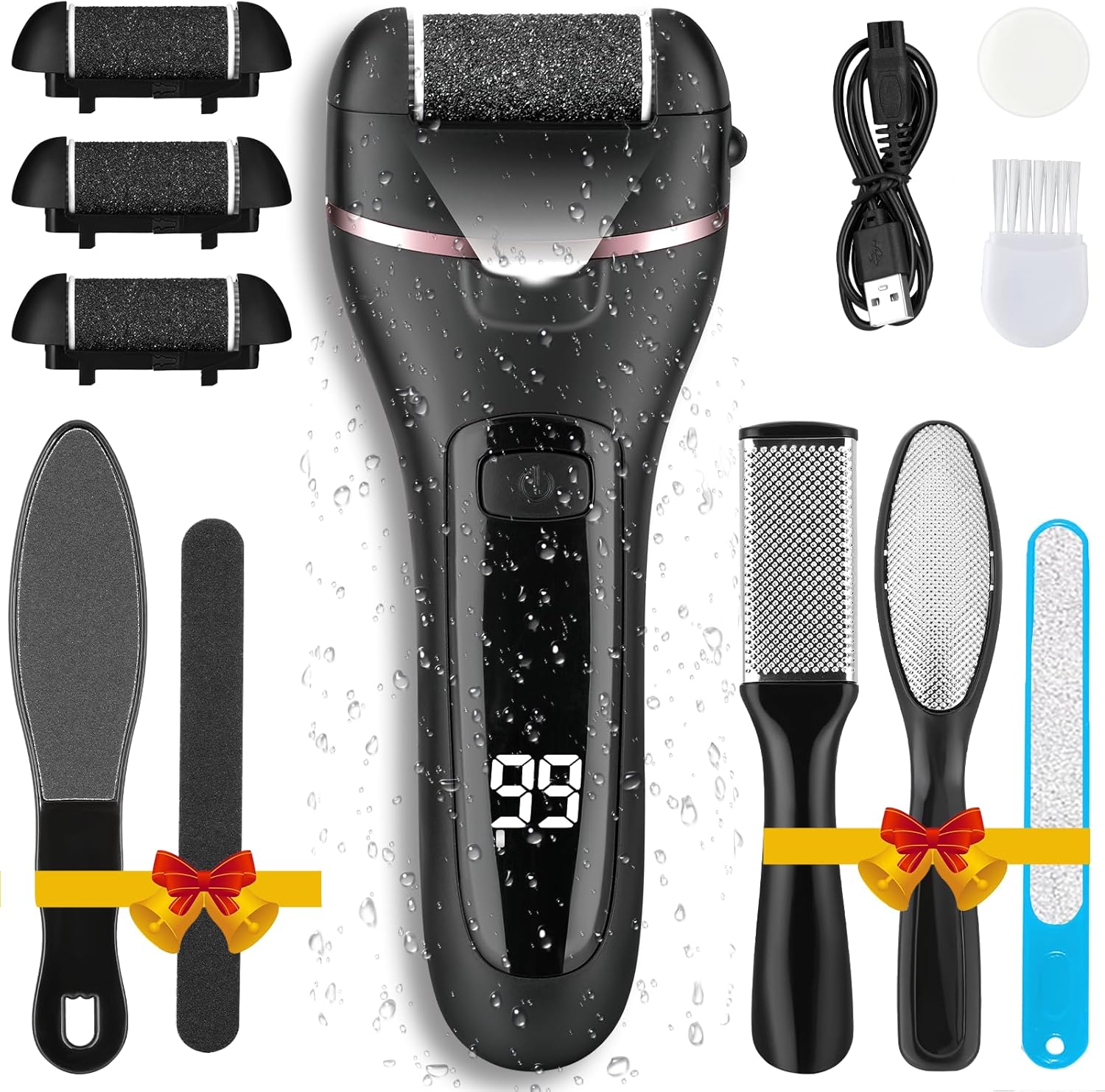 Detalle de Yooikeey Electric Foot File Rechargeable Callus Remover