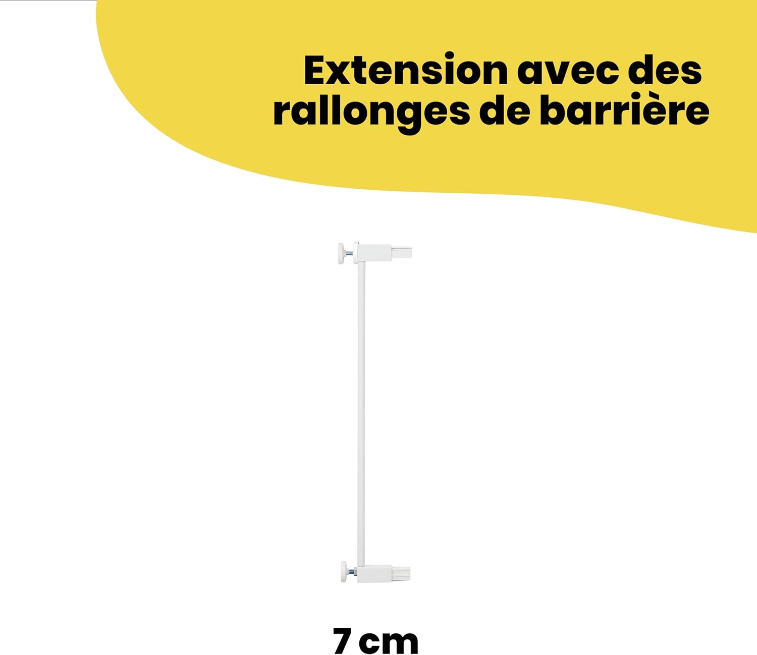 Thumbnail 2 de Safety 1st Easy Close Extra Tall Barrière d’escalier en métal — 73 à 94 cm, sans perçage, 91 cm de hauteur