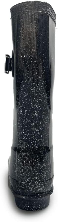 Detalle 2 de AMOJI Kids’ Rain Boots, PVC, Glitter Finish, Lightweight and Non-Slip