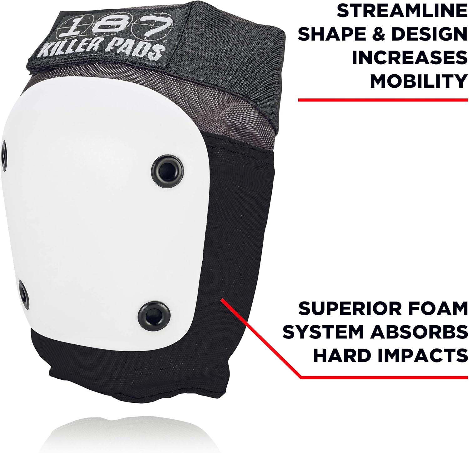 Thumbnail 3 de 187 Killer Pads Fly Knee Pad Medium grey/white 🛹
