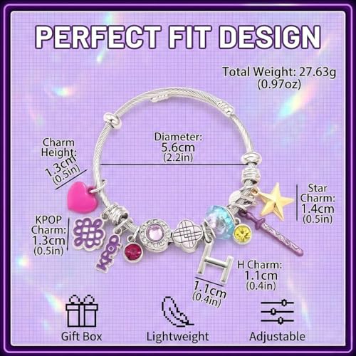 Thumbnail 3 de OPVYAEU Pulsera Kpop Nueva 2026 – Set Merch con Tarjeta para Fans