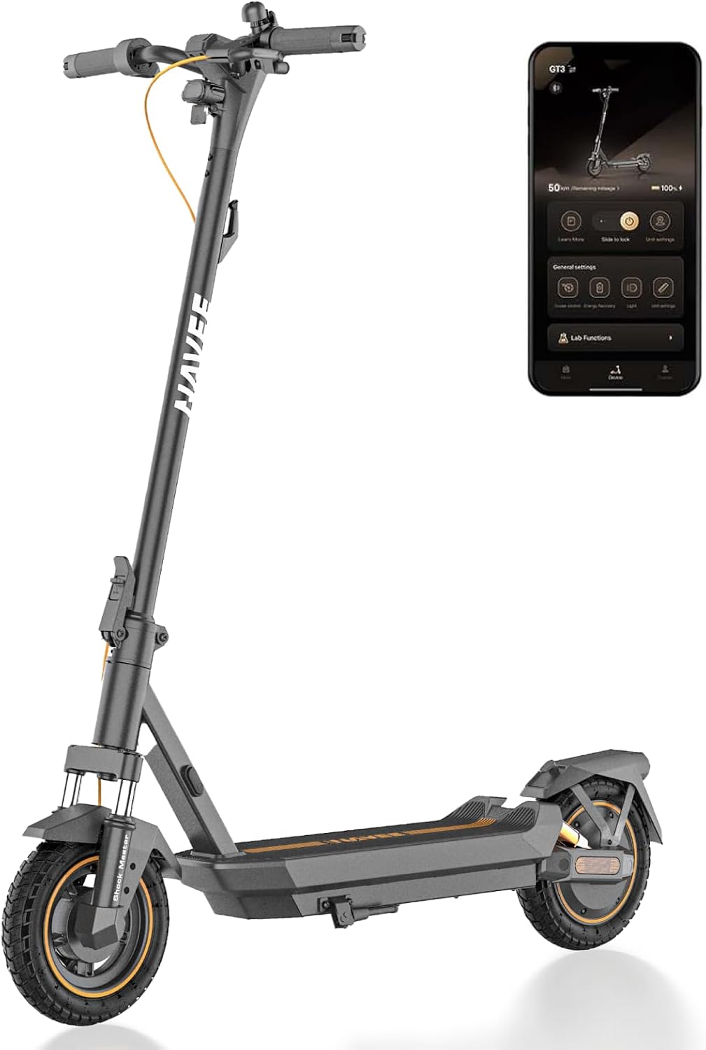 Detalle de NAVEE Electric Scooter with 10-Inch Tires