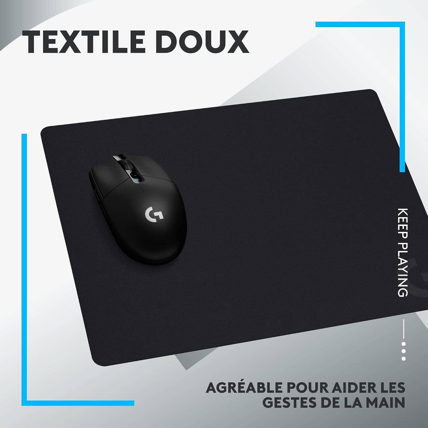 Thumbnail 6 de Logitech G G240 tapis souris 340Ă—280 mm đź–±