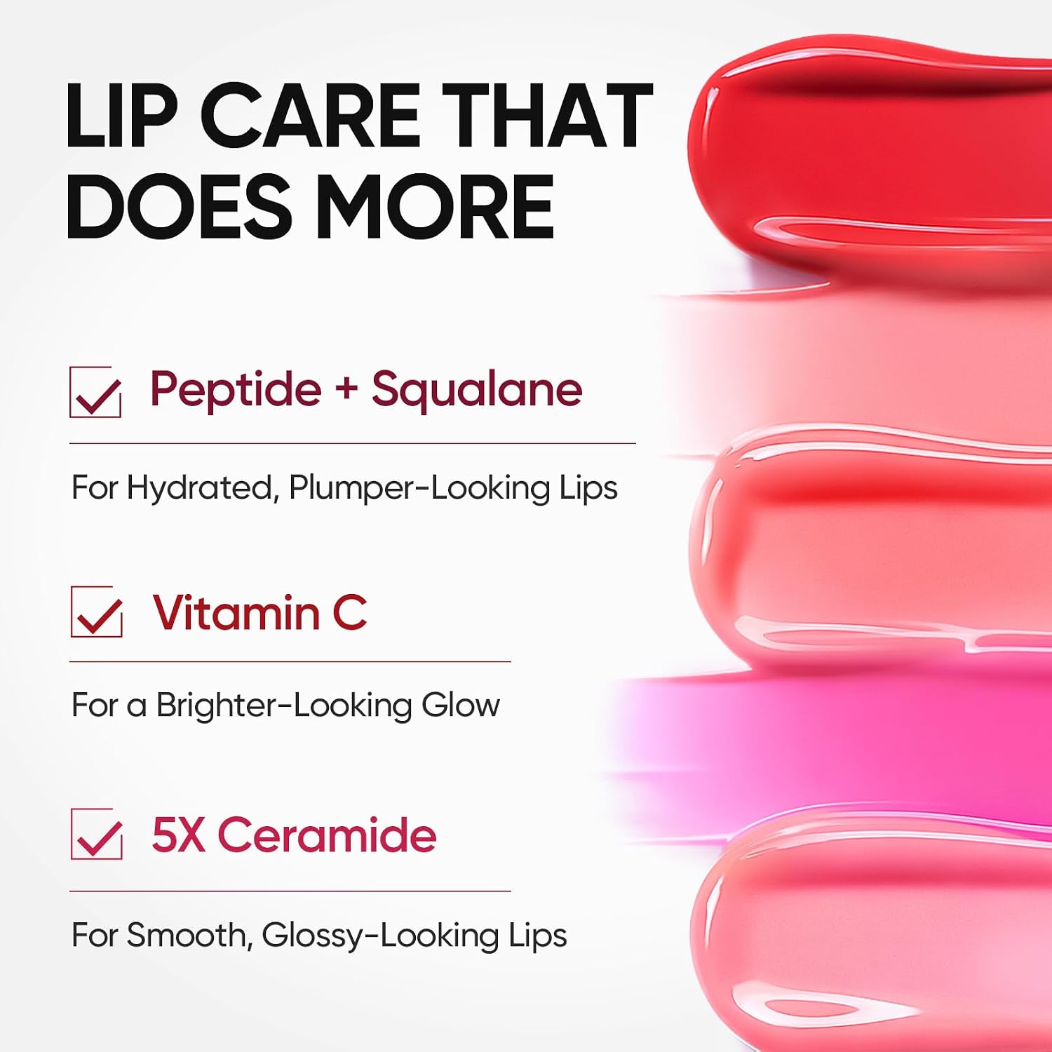 Detalle 1 de SKINTIFIC Brightening Lip Serum 00 Clear with Peptide, Squalane & Cooling Applicator