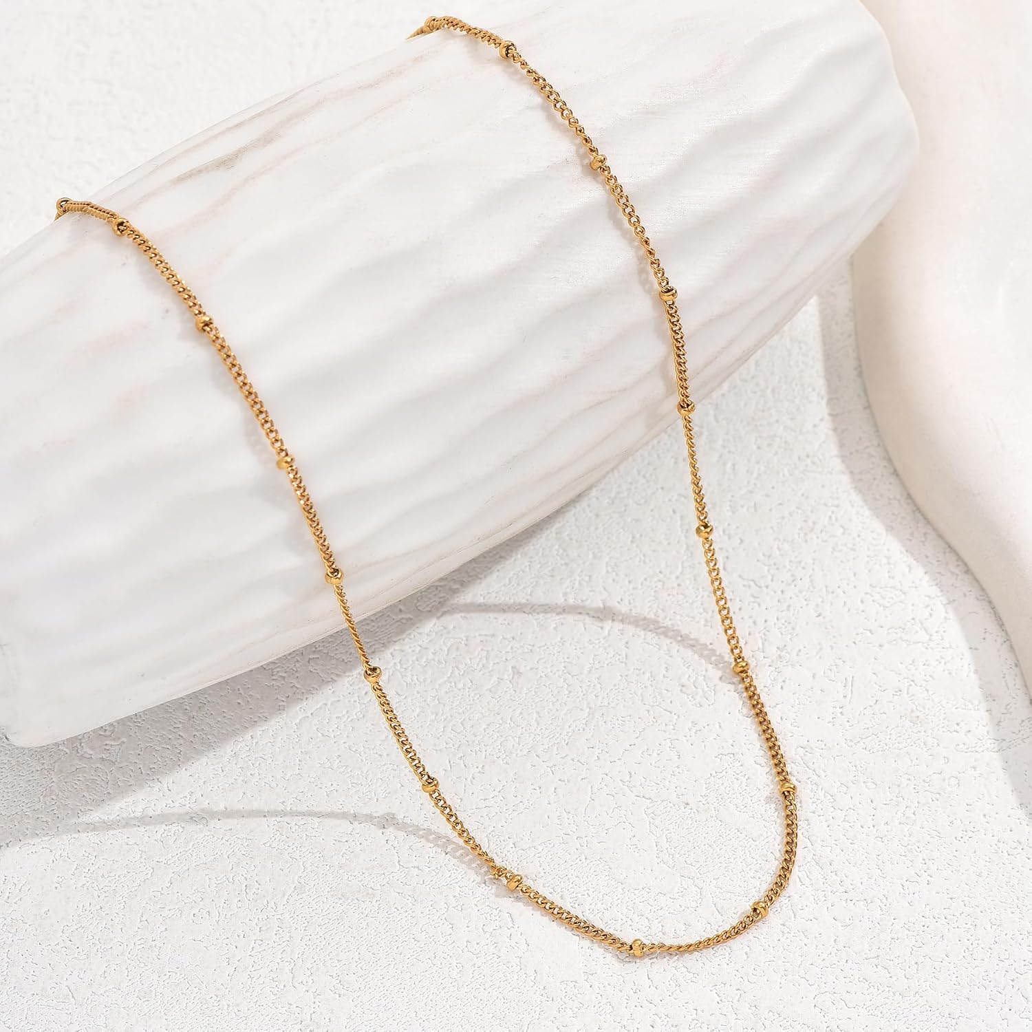 Detalle de NONAMOIS Necklace, 18K Gold-Plated