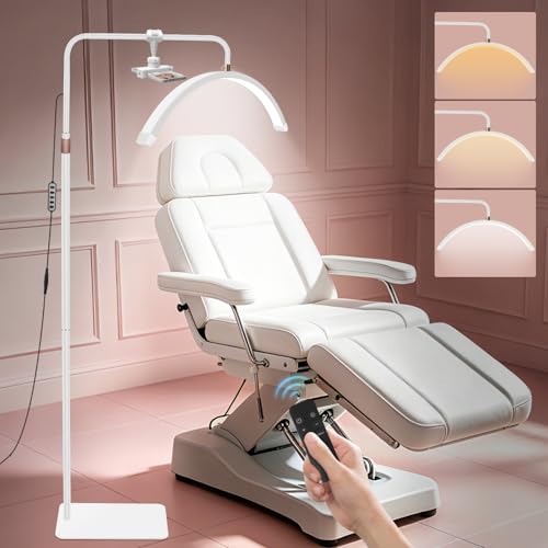 Detalle de Diesisa Lampe Demi-Lune pour Extensions de Cils – Lumière réglable, rotation à 360° et support smartphone