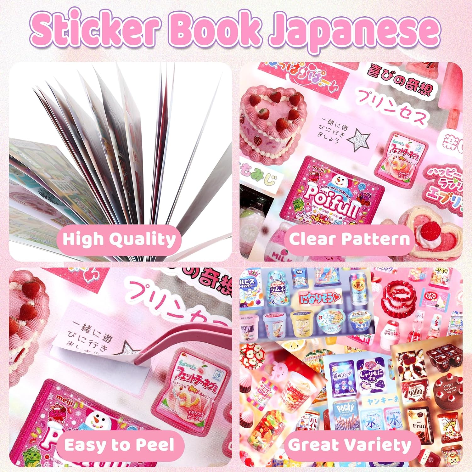 Detalle 2 de Japanese Sticker Book, 40 Pages