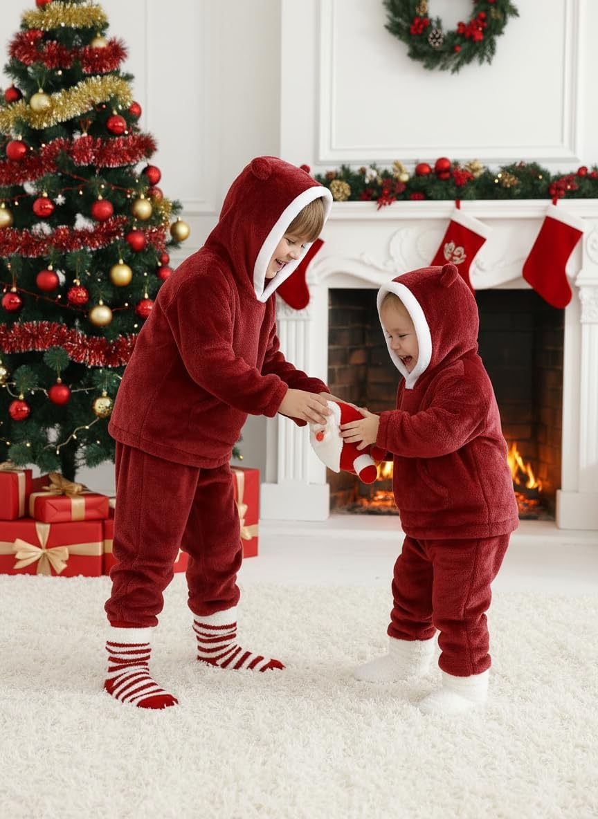 Thumbnail 3 de Kids fleece tracksuit set hoodie 2-piece
