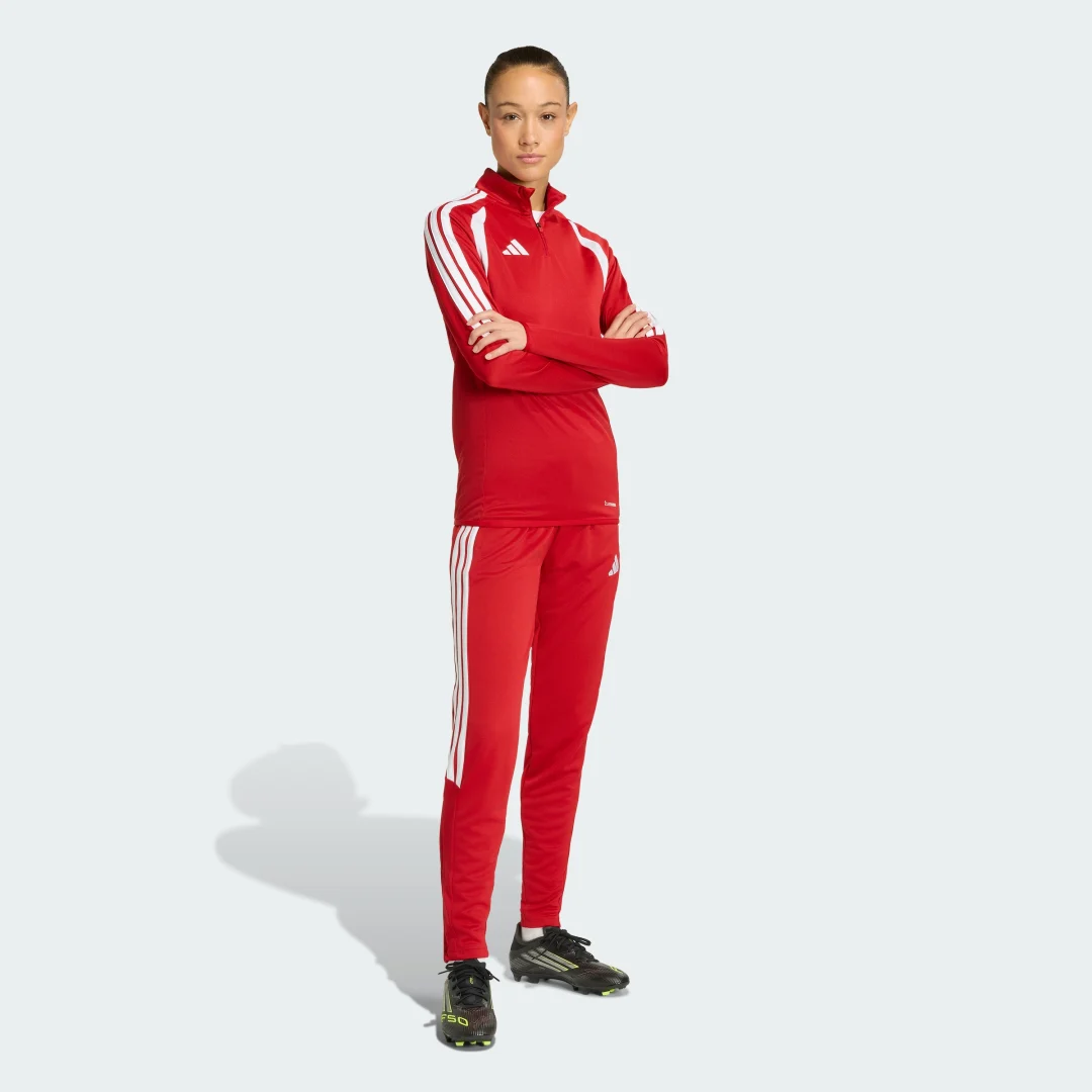 Thumbnail 2 de Adidas Tiro26 League, camiseta roja de manga larga para entrenamiento