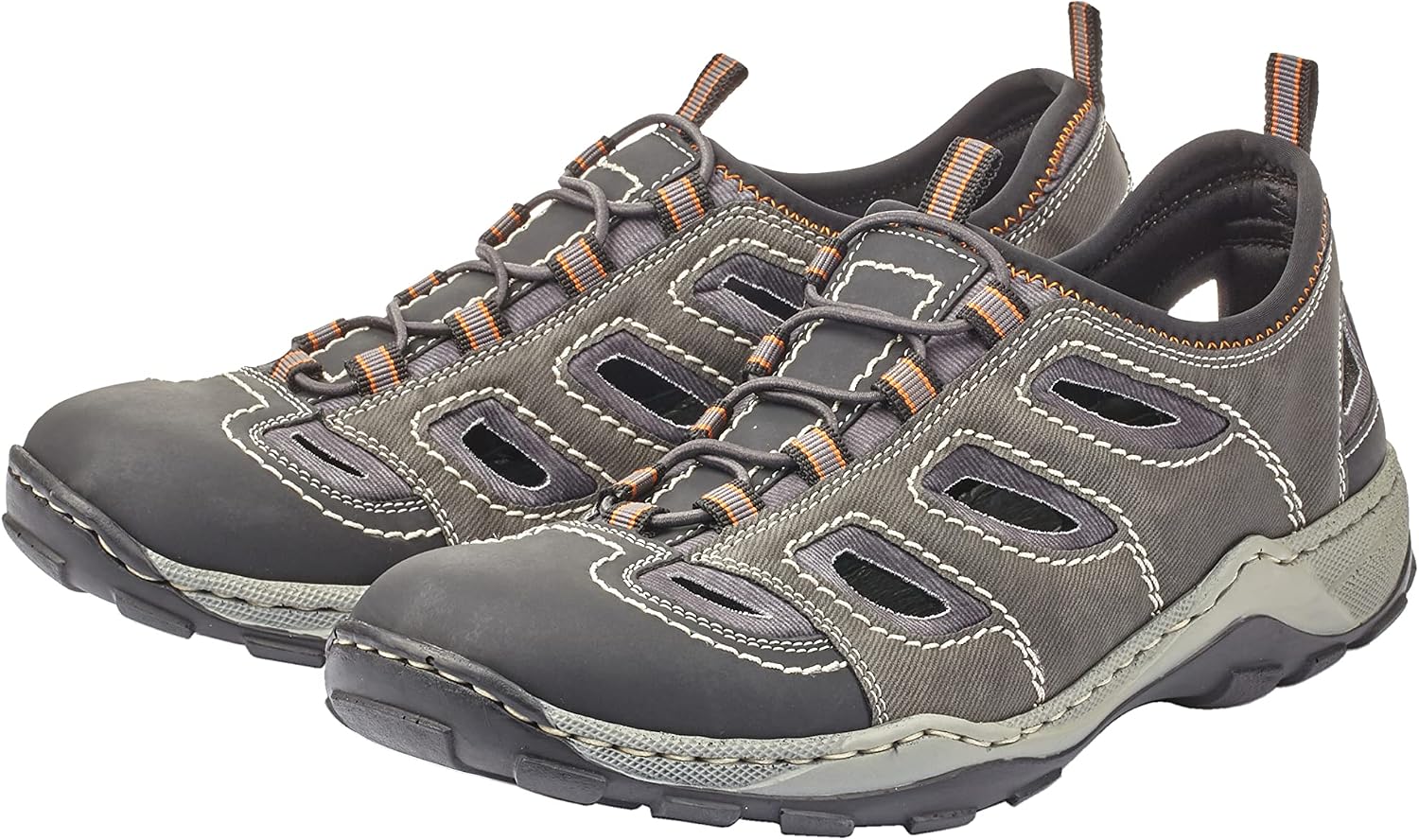 Thumbnail 6 de Rieker Herren Slip-On Sneaker 08065 – Halbschuhe mit Trekkingdesign
