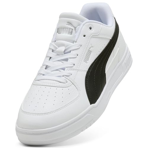 Detalle de PUMA Sneakers Caven III Unisex 44.5 – White Black Silver Metallic
