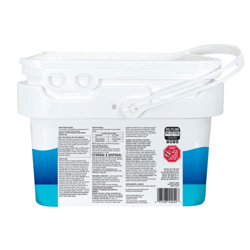 Detalle de HTH 42052W, Pool Care 3" Chlorine Tabs Advanced, 5 lbs