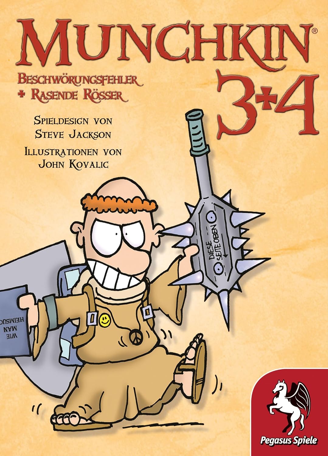 Detalle 2 de Pegasus Spiele Munchkin 3+4 3+4