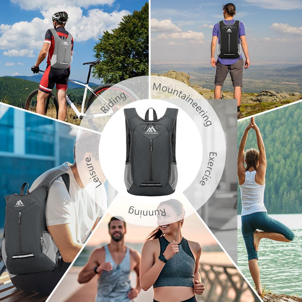 Thumbnail 6 de flintronic Foldable Backpack: Ultra Lightweight 16L Packable Daypack for Travel, Hiking and Everyday Use