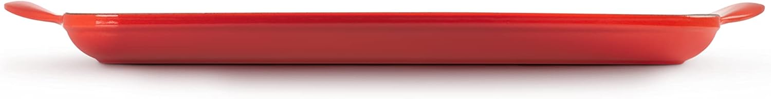 Thumbnail 3 de LE CREUSET Grill rettangolare Tradition in ghisa vetrificata 32 cm – Ciliegia