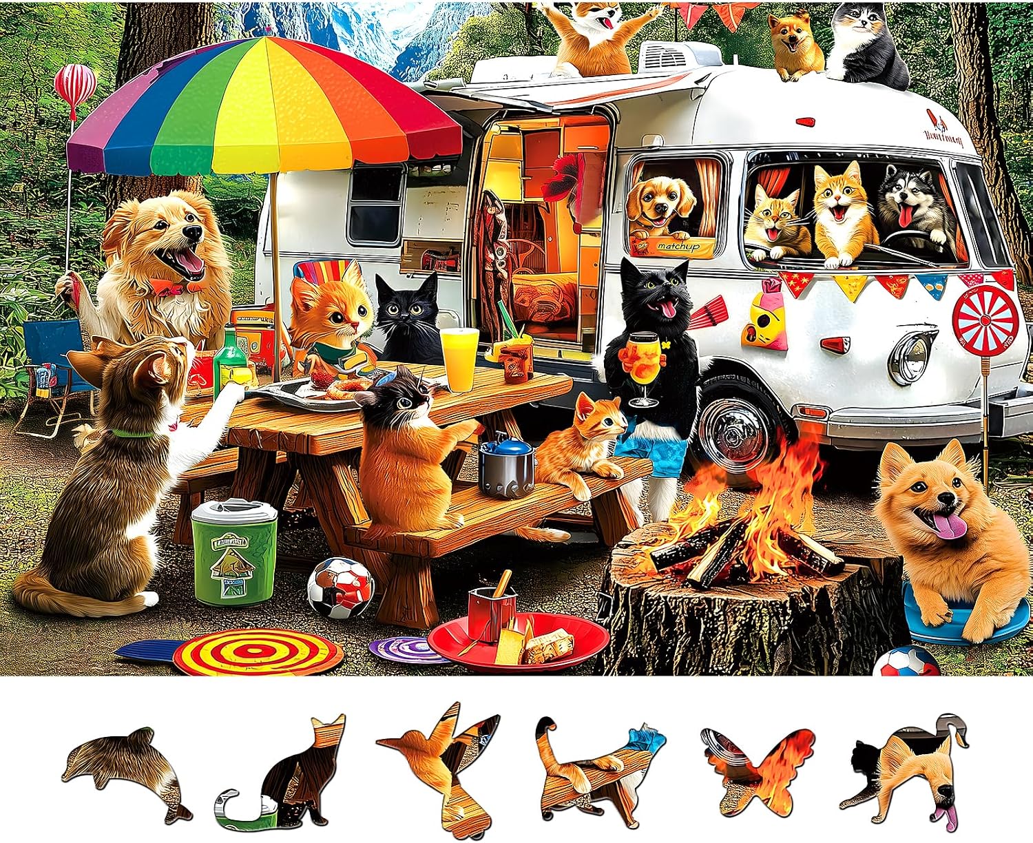 Detalle de 500-Piece Adult Jigsaw Puzzle