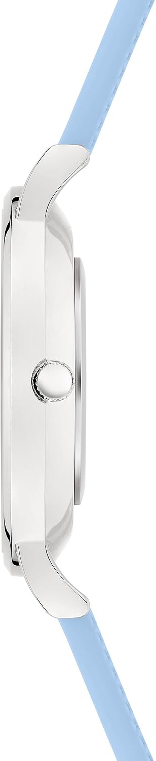 Detalle de s.Oliver Damenuhr mit Silikonband – 36 mm, zeitloses Design in Blau