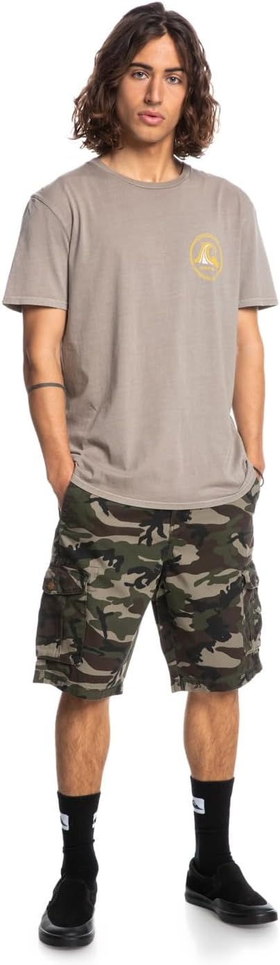 Thumbnail 5 de Quiksilver Crucial Battle 21" – Cargoshorts pour homme, sergé coton doux
