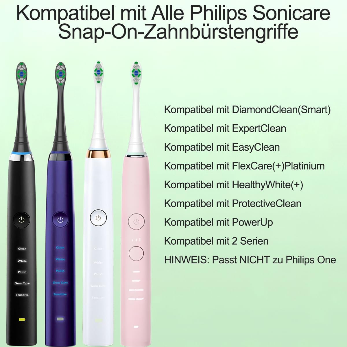 Thumbnail 1 de Qitizu Sonicare Ersatzbürsten 8er Set