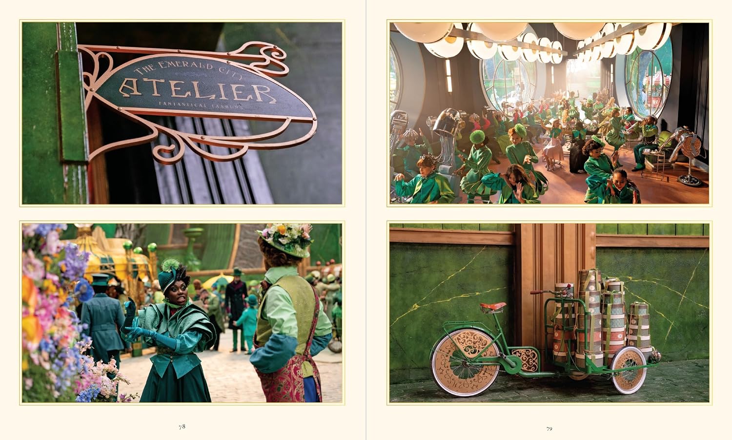 Detalle de Wicked: The Faces & Places of Oz – boek over personages en locaties