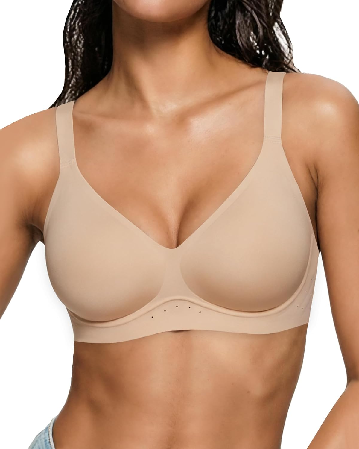 Thumbnail 6 de As Fairy Wireless Jelly T-Shirt Bra for Women (No Underwire, Full Coverage)