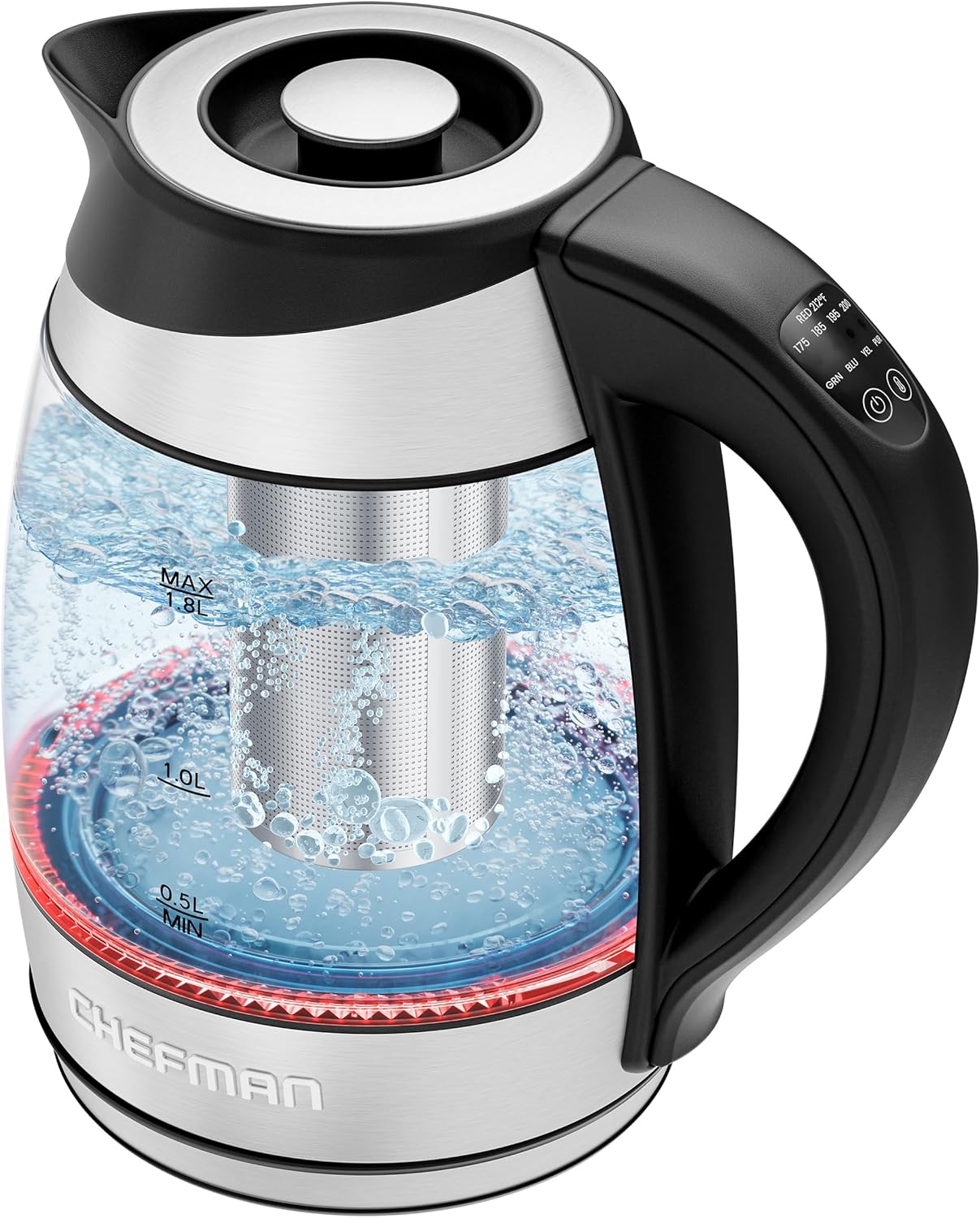 Chefman Kettle with 5 Presets ⚡