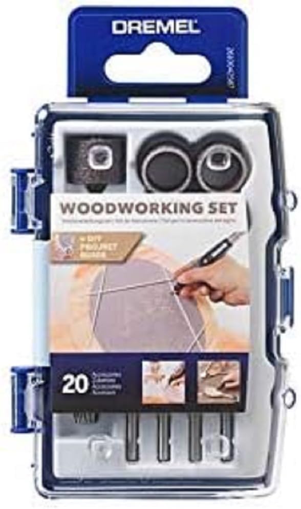 Detalle de Dremel 690 EZ SpeedClic Cutting Wheels Set (SC690) with 10 cutting discs and mandrel