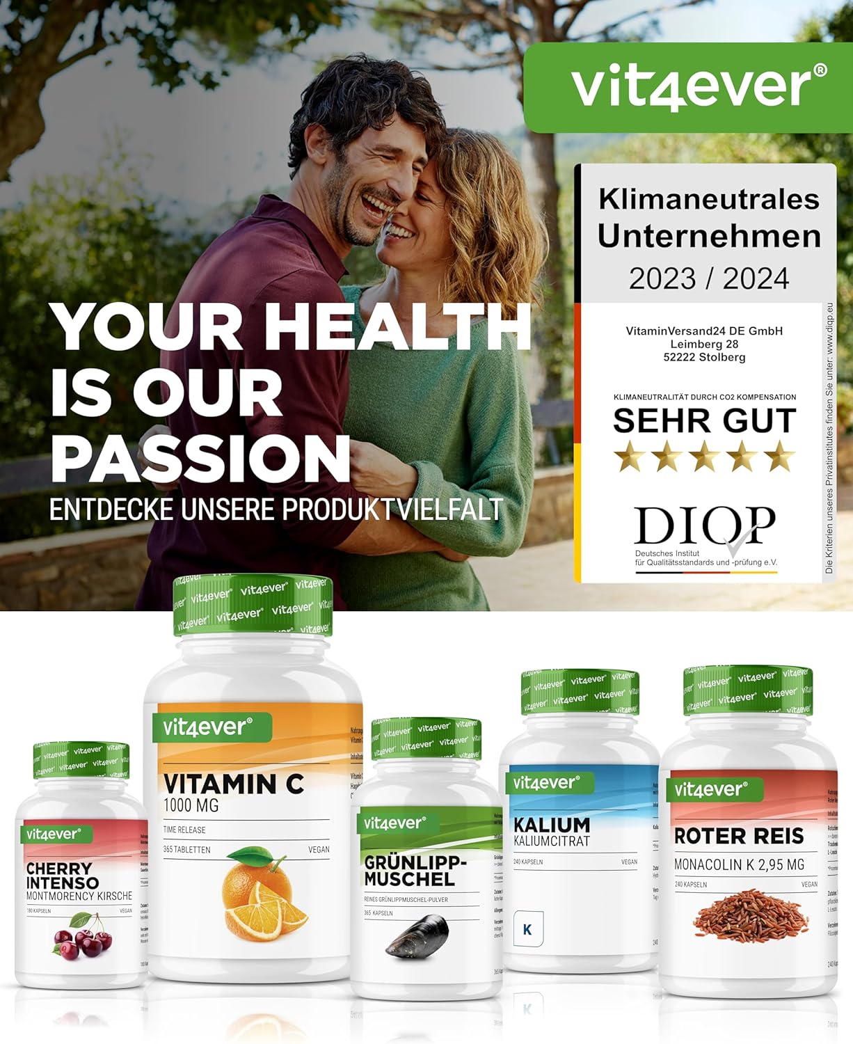 Thumbnail 4 de vit4ever Nachtkerzenöl Kapseln (180) – 2.000 mg Tagesdosis, 10% GLA, kaltgepresst